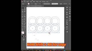 easy technique to design logo in illustrator | #illustratorshort #logodesign
