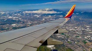 [4K] – Full Flight – Southwest Airlines – Boeing 737-7H4 – MCI-LGB – N429WN – WN2234 – IFS 968