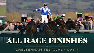 All race finishes from Gold Cup day at the Cheltenham Festival