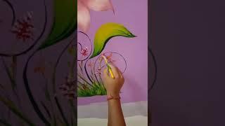 #wall painting#painted by my brother#Art with Debayan.                #subscribe for more ️️