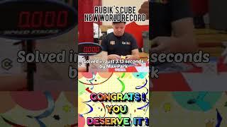 #trendingshorts #cube #rubikscube #trendingvideo #trend #great #worldrecord #telugutrendingvideos