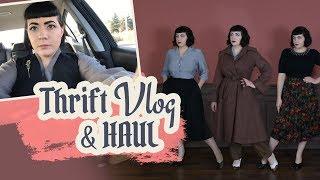 Retro Thrifting Vlog & Haul // Hunting for Vintage in the Wild!