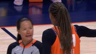 Last two minutes of Minnesota Lynx vs Connecticut Sun