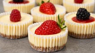 Easy Mini Cheesecakes Recipe