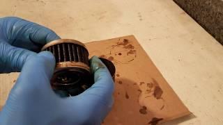 Amsoil Ea EA15K12 Synthetic oil filter after 5k miles