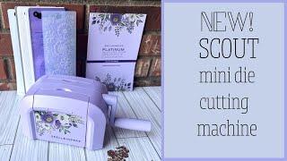 NEW Scout Mini Die Cutting Machine: Lilac Shimmer