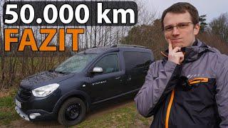 Dacia DOKKER Stepway FAZIT nach 50.000km  | Erfahrungen mit dem Blue dCi 95 nach 3 Jahren (2022)