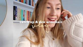 Catch Up, New Armchair & Mini Book Haul | Rhiannon Ashlee Vlogs