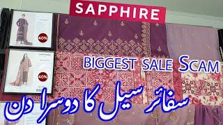 Sapphire Sale 40% OFF/2nd Day Of Sale / Sapphire Biggest Winter Sale #sapphire #winte r#sale