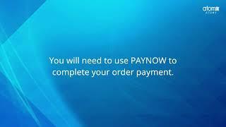 Atomy Singapore guide to using PAYNOW(ENGLISH)