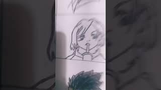 All Anime drawing #viral#shorts#gw ....