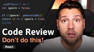 Turning bad React code into senior React code