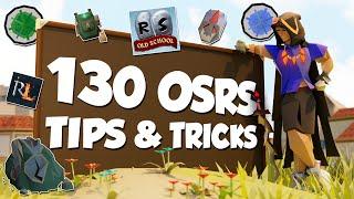 130 OSRS Tips & Tricks 2024