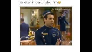 Esteban impersonates Mr. Moseby! Lmao!