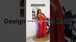 Heavy Designer Sarees with Designer Blouse From Amazon #trending #viral #ytshorts