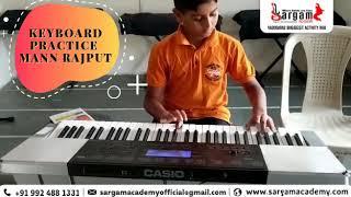 KEYBOARD - FINGERING EXERCISES Session at Sargam Academy by Mann Rajput