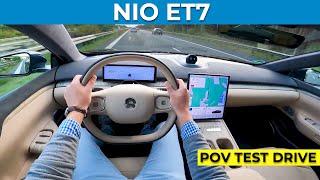 Nio ET7 (2023) - Autobahn TOP SPEED + Walkaround + Battery Swap