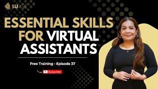 Essential Skills for Virtual Assistants