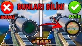 HERKESİN BİLMESİ GEREKEN 10 İPUCU  (Oyun Kazandıran Bilgiler) - Pubg Mobile