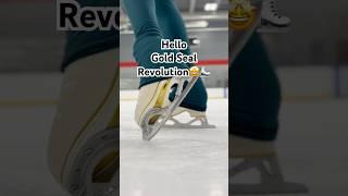 New Skating Blades️Day 1 #figureskating #iceskating #wintersport #hockey #olympics #sports #shorts