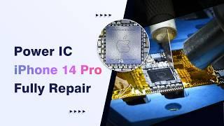 Fully Repair iPhone 14 Pro won't Turn On -Motherboard Short-circuit