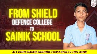 From Shield Defence College To Sainik School | Journey of a cadet to his goal | IIT JEE | NEET