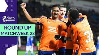 Rangers Hold Off Late Killie Comeback | Premiership Matchweek 23 Round Up | cinch SPFL