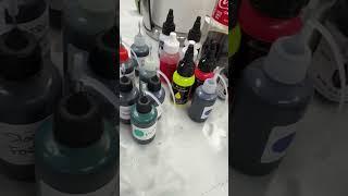 Busy Making New Alcohol Dye Colors #SHORTS