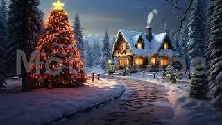 Merry Christmas, Christmas Cottage, Xmas Village, Christmas Lights, Christmas Tree