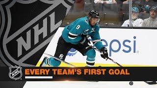 Every Team's First Goal of the 2018-19 Season