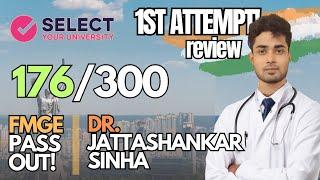 FMGE SUCCESS STORY|| Dr. JATTASHANKAR SINHA REVIEW ABOUT MBBS ABROAD FIRST ATTEMPT FMGE PASS  #fmge