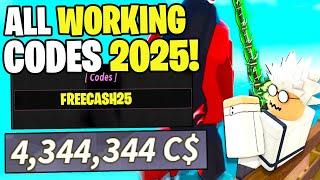 *NEW* ALL WORKING CODES FOR FISCH IN 2025! ROBLOX FISCH CODES