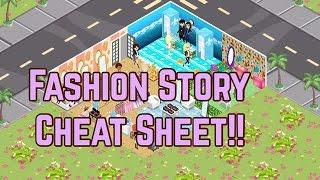 Fashion Story Cheat Sheet!?