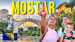 Is This THE MOST BEAUTIFUL CITY In Europe?  (Mostar, Bosnia) | The Traveling 3 Ep. 11