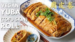 Tofu Skin Roll (Yuba) - 简单又美味的腐皮卷