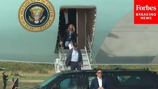 JUST IN: President Biden & First Lady Dr. Jill Biden Arrive For Vacation In St. Croix