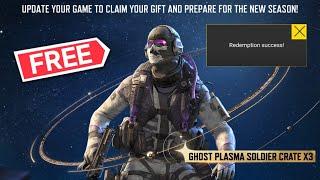 SPECIAL CODE FOR GHOST - PLASMA x3 CRATE