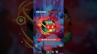 Dragon + Human V4  (INSANE DAMAGE) #bloxfruits