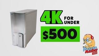 4K for under $500 - Introducing the Potato Masher Pro PC!