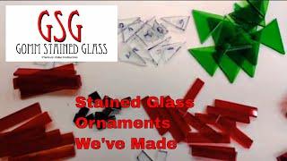 Stained Glass Ornaments V486