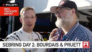 Sebring Day 2 Report: Marshall Pruett & Sebastien Bourdais presented by PILOTI