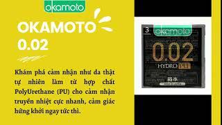 OKAMOTO 0.02 Siêu Mỏng - Mềm Mại