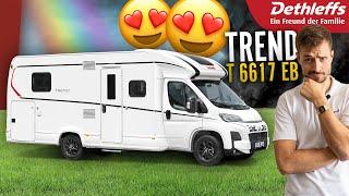 Kompakte Mittelklasse mit fairem Preis...?!  | Dethleffs Trend T 6617 EB | Caravan Salon 2024