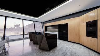 Proiect casa de lux, unicat - design futurist