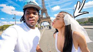 24 HOURS IN PARIS!! WE GOT MARRIED *PROPOSAL GONE RIGHT*