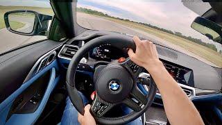 2021 BMW M4 6-Speed Manual - POV Track Review & M Drift Analyzer