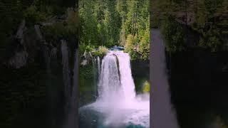 Flying the Mavic 3 Classic over Koosah Falls in Oregon #drone #droneshot #aerialviews #droneview