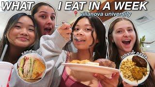 what i eat in a week at villanova university