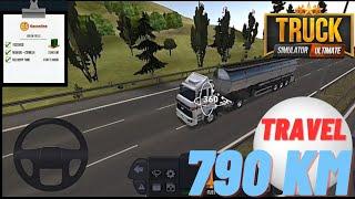 Delivering Oil in a Truck Simulator