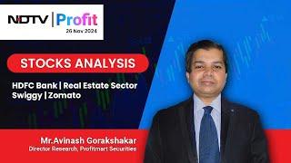 Mr. Avinash Gorakshakar, Head Research, Profitmart | NDTV Profit | Stock Analysis